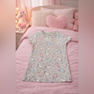 George Kids Short Sleeve Unicorn Tee - Size 7/8 (girls)